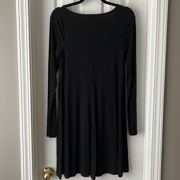 Express Long Sleeve V Neck Dress - Picture 2 of 3
